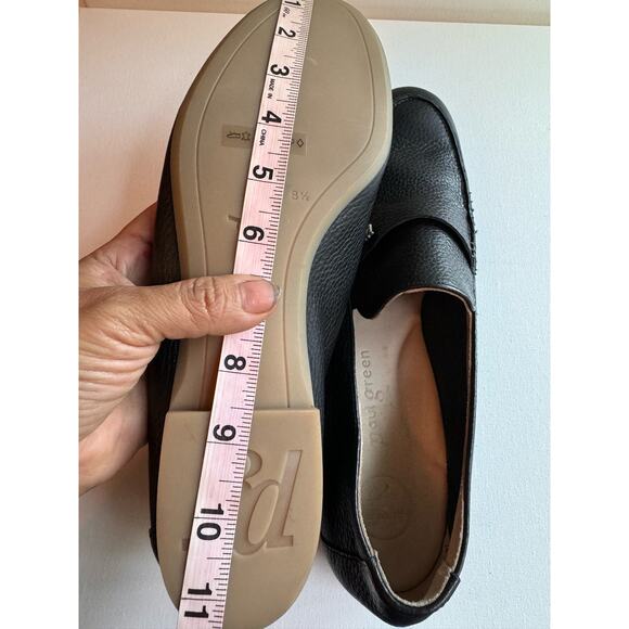 Paul Green classic black Wheaton flat loafer size US 11 ( AT8.5) - Picture 6 of 9